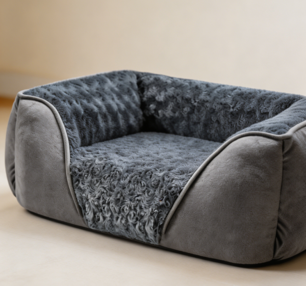 Rectangle Supportive Dog Bed, Anti-Slip Base